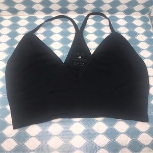 NUX Pullover Active Sports Bra Black Size M